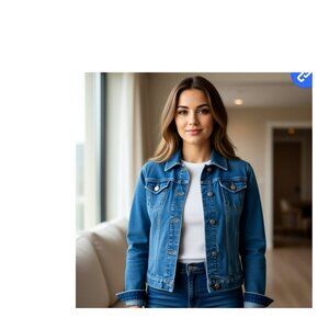 Loft Jean jacket Size M